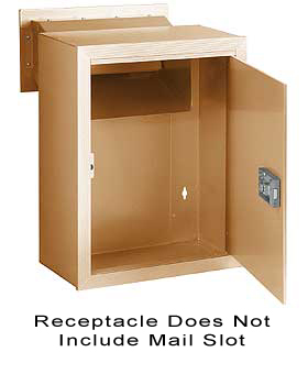 Receptacle<BR>Gold Finish